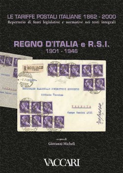 LE TARIFFE POSTALI ITALIANE 1862-2000 - vol.3