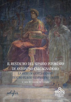Il restauro del sipario istoriato di Antonino Calcagnadoro