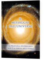 Il messaggio dall’universo