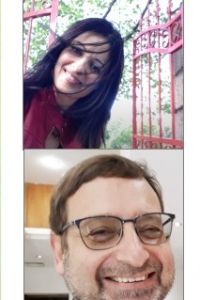 Con Miriam Messina, ospite nel suo 'salotto' su Instagram, dedicato ad autori e scrittori